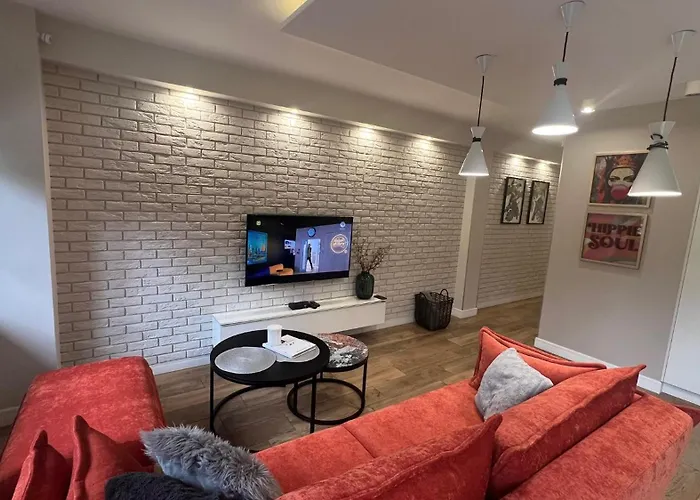 Dolina Wikingow-Apartament Suite Z Tarasem W Ogrodzie, Miejscem W Garazu I Dostepem Do Strefy Wellness