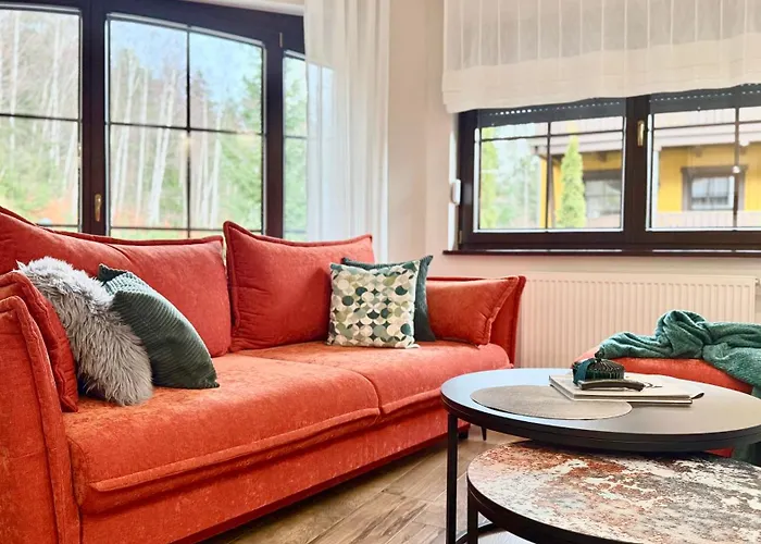 Dolina Wikingow-Apartament Suite Z Tarasem W Ogrodzie, Miejscem W Garazu I Dostepem Do Strefy Wellness