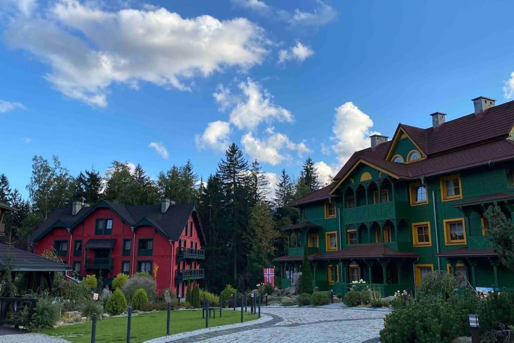 Apartment Viking Valley Suite: Garden Terrace, Garage & Wellness Access Szklarska Poreba