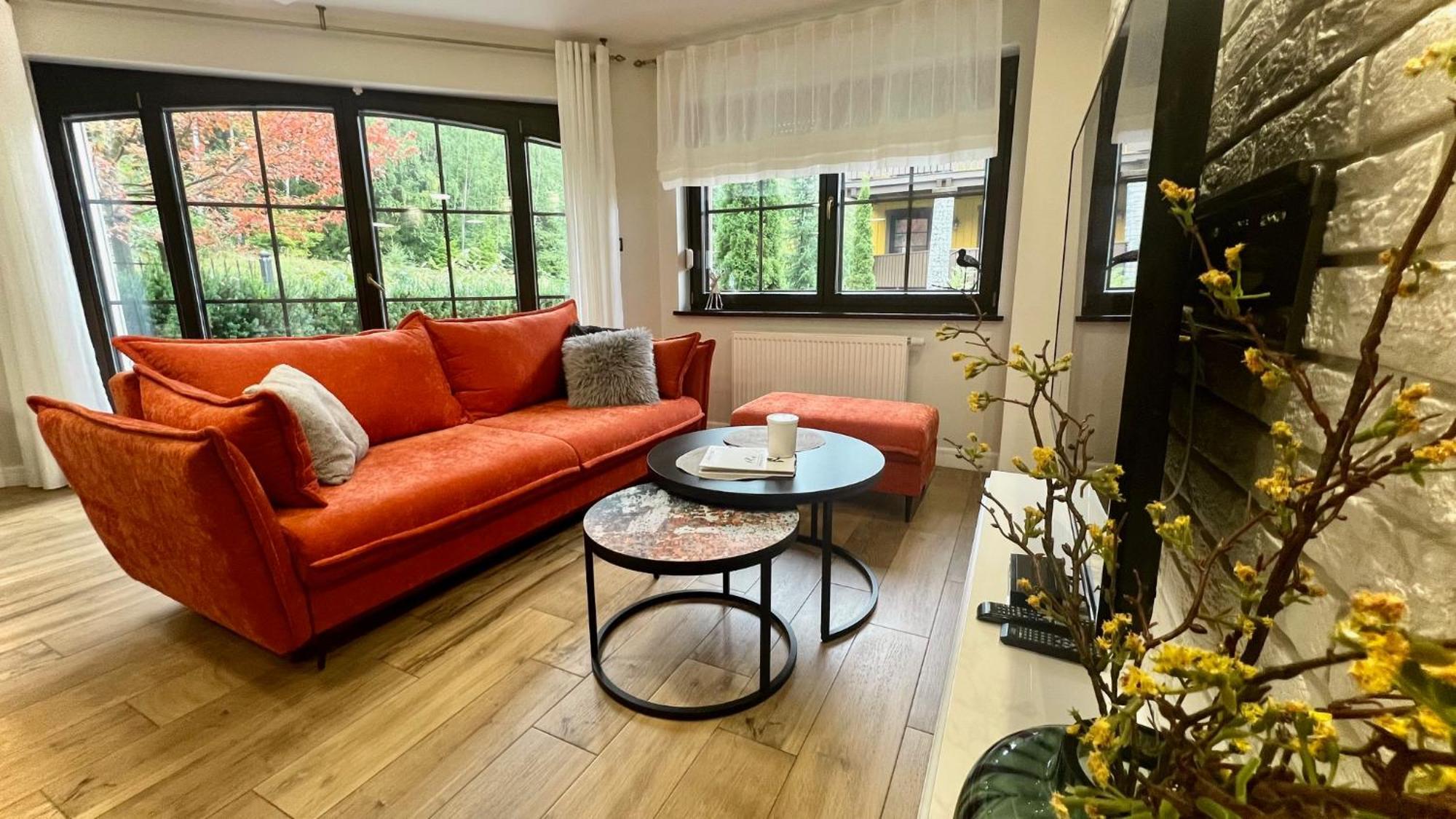 Viking Valley Suite: Garden Terrace, Garage & Wellness Access Apartment Szklarska Poreba